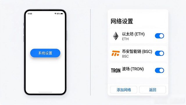 下载比特派钱包后，如何切换中文版和网络